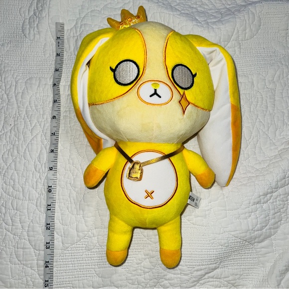 Krew District Plush Gold teddy Itsfunneh YouTube merch - Picture 3 of 5